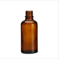 Cosmético ambarino da garrafa de vidro de 5ml-100ml para o óleo essencial